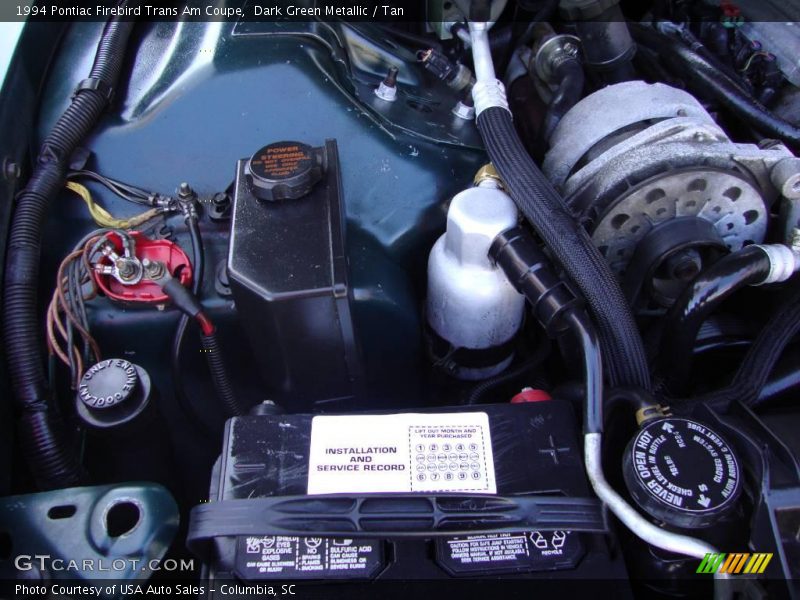 Dark Green Metallic / Tan 1994 Pontiac Firebird Trans Am Coupe