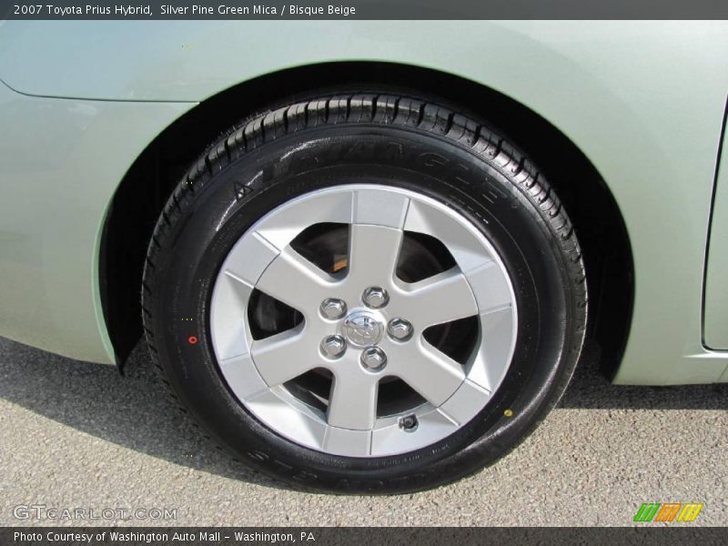 Silver Pine Green Mica / Bisque Beige 2007 Toyota Prius Hybrid