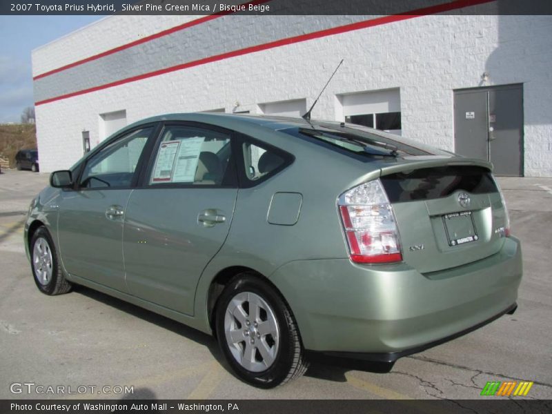 Silver Pine Green Mica / Bisque Beige 2007 Toyota Prius Hybrid