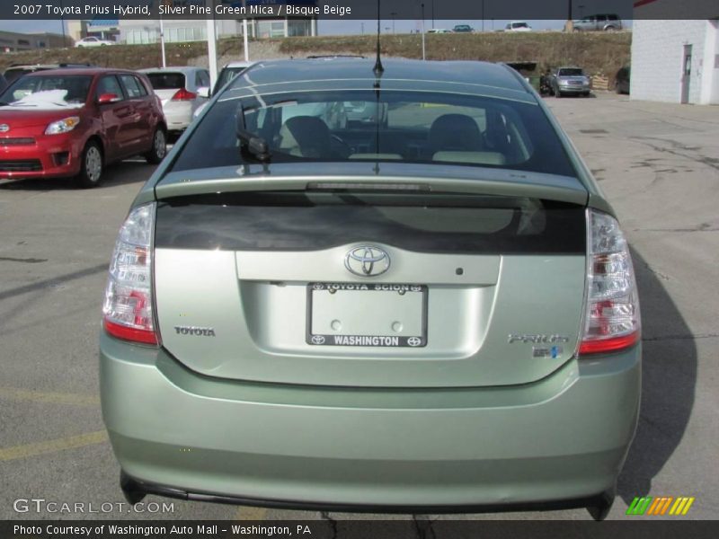Silver Pine Green Mica / Bisque Beige 2007 Toyota Prius Hybrid