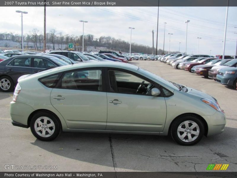 Silver Pine Green Mica / Bisque Beige 2007 Toyota Prius Hybrid