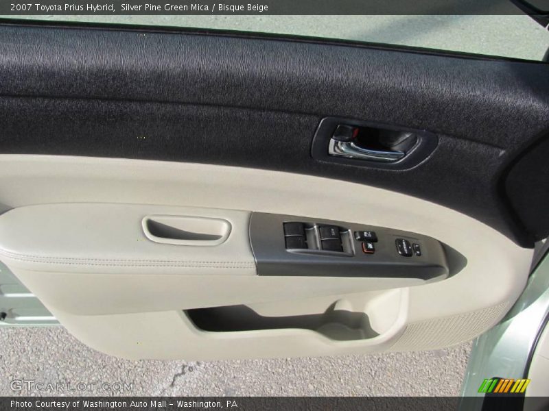 Silver Pine Green Mica / Bisque Beige 2007 Toyota Prius Hybrid