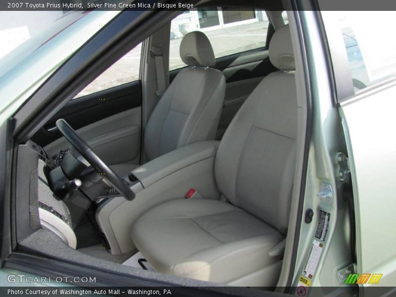 Silver Pine Green Mica / Bisque Beige 2007 Toyota Prius Hybrid