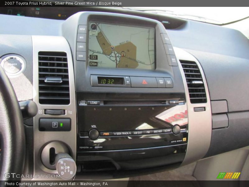 Silver Pine Green Mica / Bisque Beige 2007 Toyota Prius Hybrid