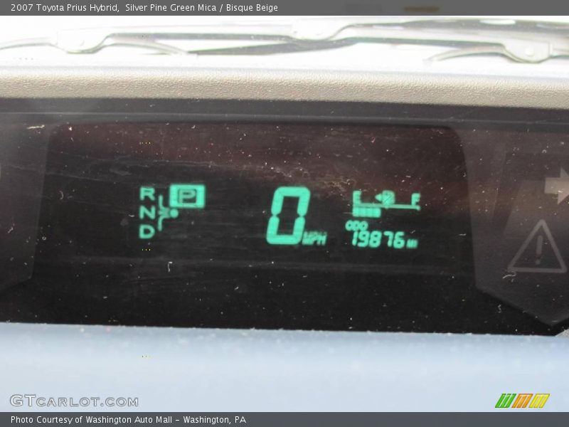Silver Pine Green Mica / Bisque Beige 2007 Toyota Prius Hybrid
