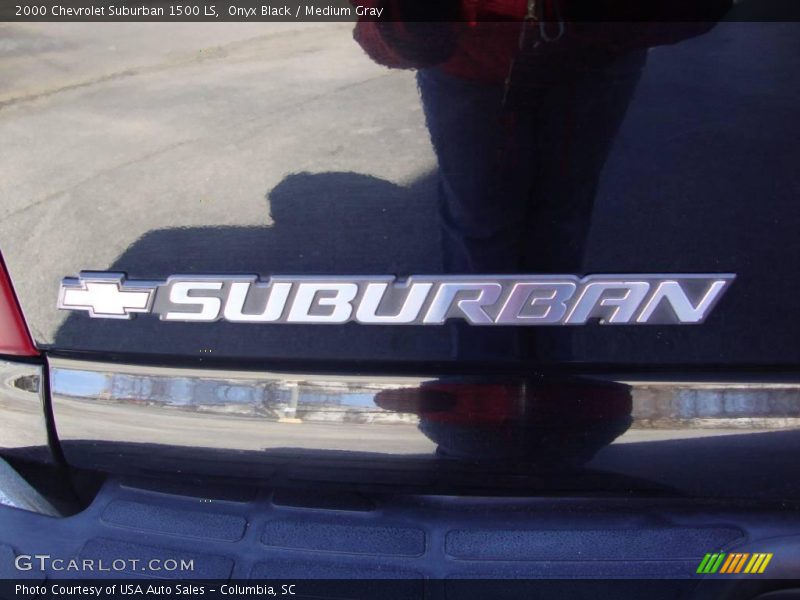 Onyx Black / Medium Gray 2000 Chevrolet Suburban 1500 LS