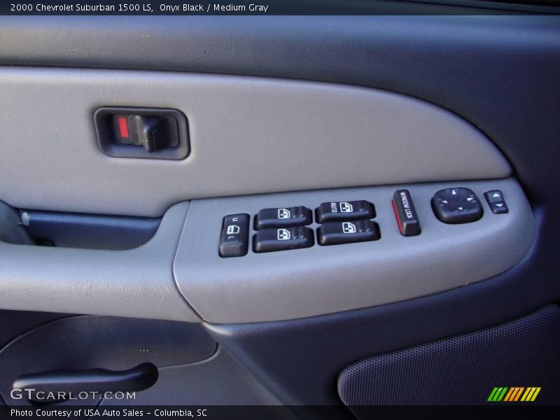 Onyx Black / Medium Gray 2000 Chevrolet Suburban 1500 LS