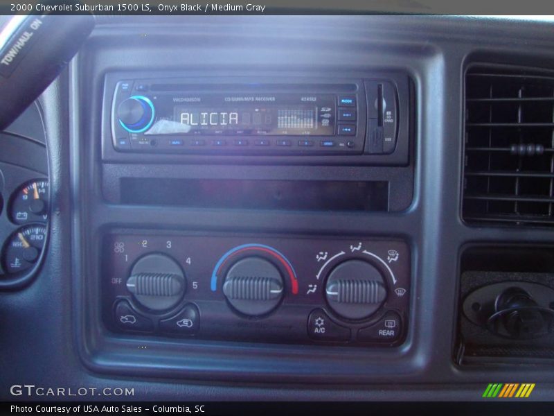 Onyx Black / Medium Gray 2000 Chevrolet Suburban 1500 LS