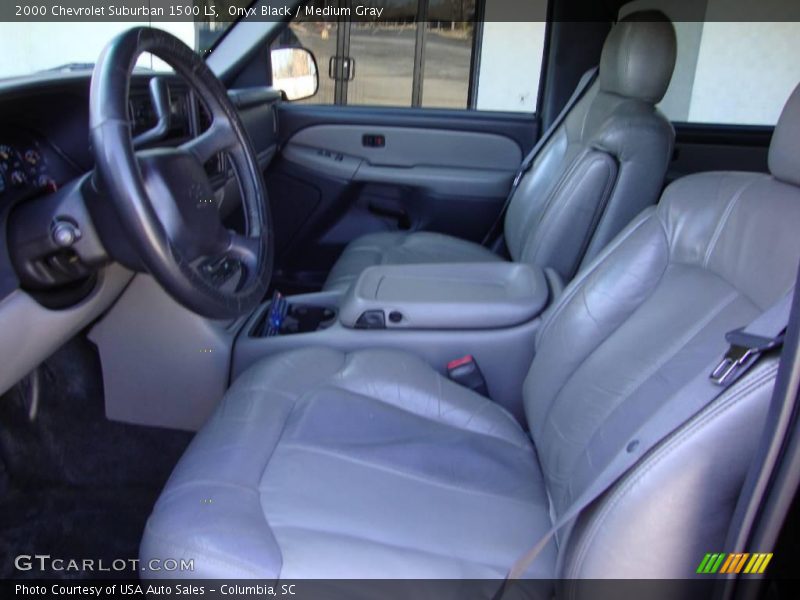 Onyx Black / Medium Gray 2000 Chevrolet Suburban 1500 LS