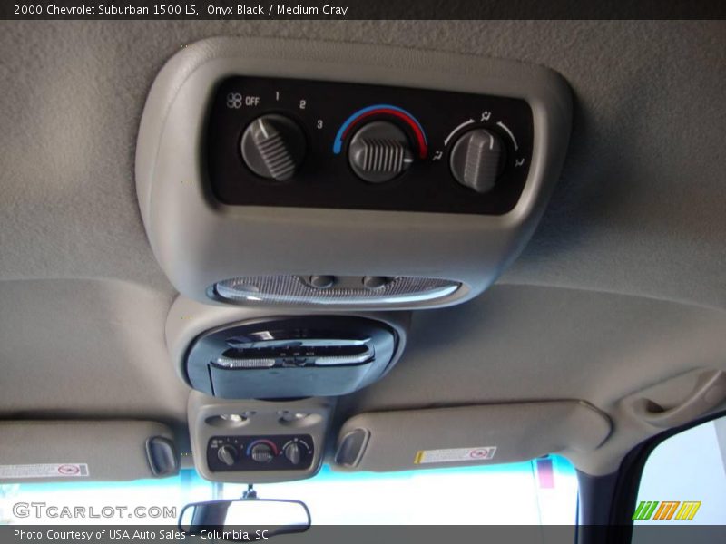 Onyx Black / Medium Gray 2000 Chevrolet Suburban 1500 LS