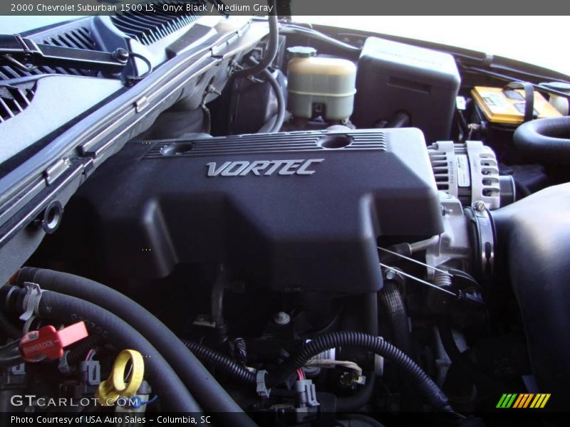 Onyx Black / Medium Gray 2000 Chevrolet Suburban 1500 LS