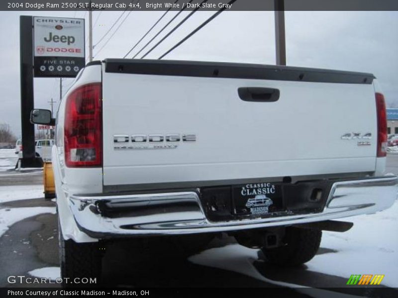 Bright White / Dark Slate Gray 2004 Dodge Ram 2500 SLT Regular Cab 4x4