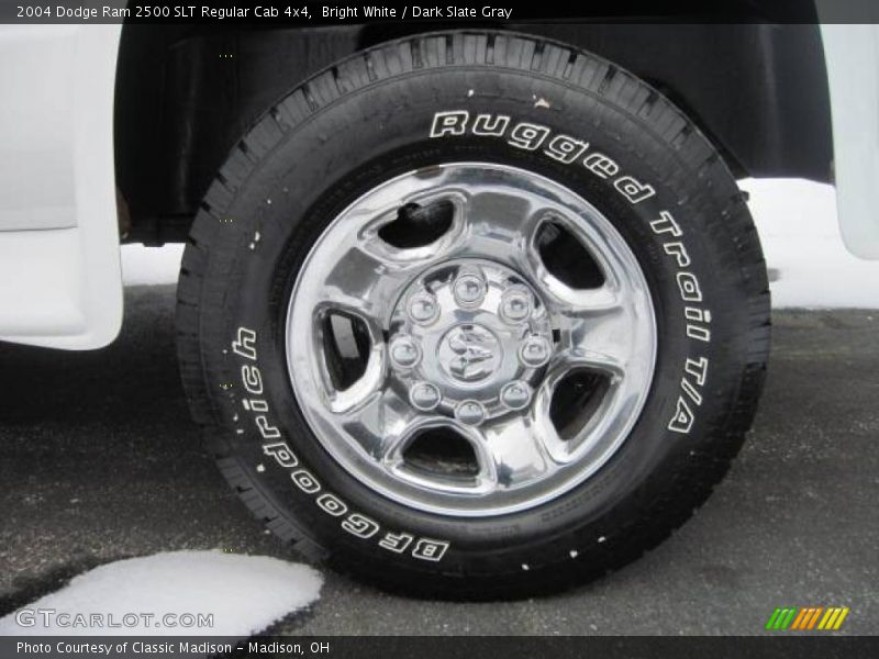 Bright White / Dark Slate Gray 2004 Dodge Ram 2500 SLT Regular Cab 4x4