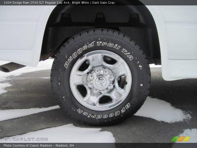 Bright White / Dark Slate Gray 2004 Dodge Ram 2500 SLT Regular Cab 4x4