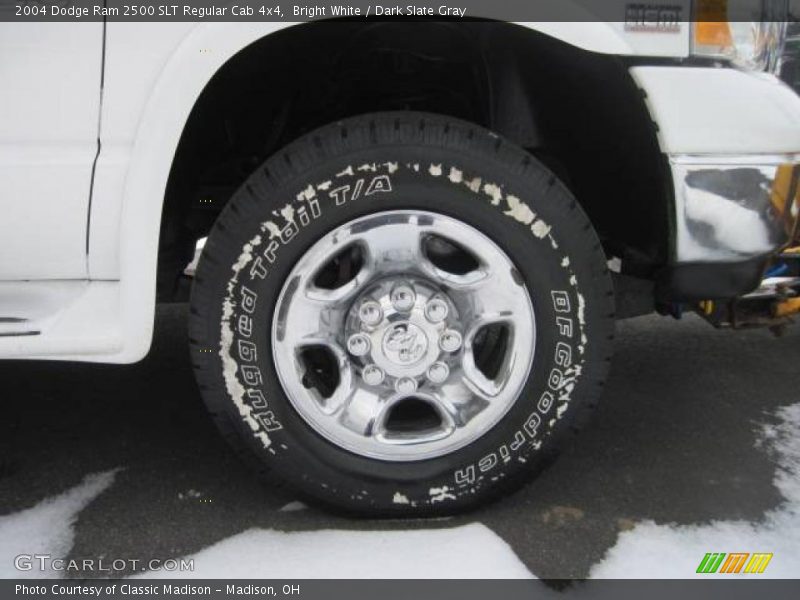 Bright White / Dark Slate Gray 2004 Dodge Ram 2500 SLT Regular Cab 4x4