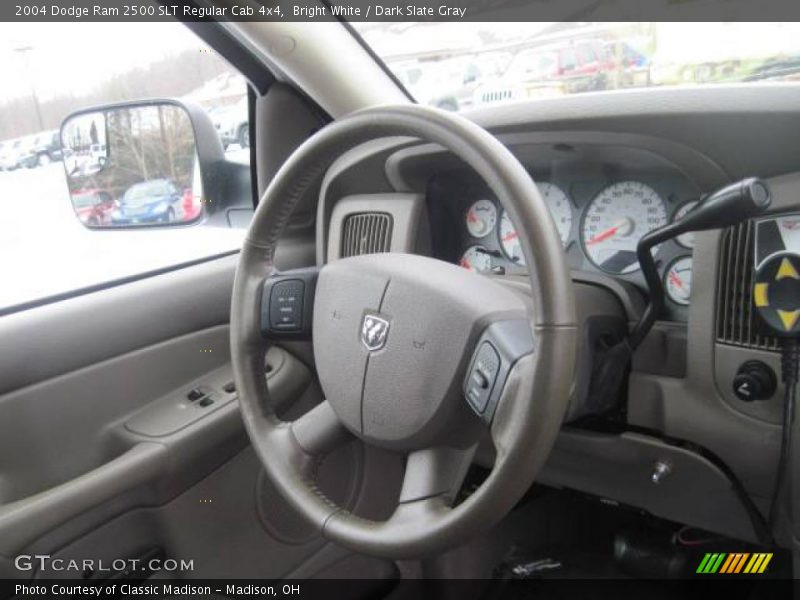 Bright White / Dark Slate Gray 2004 Dodge Ram 2500 SLT Regular Cab 4x4