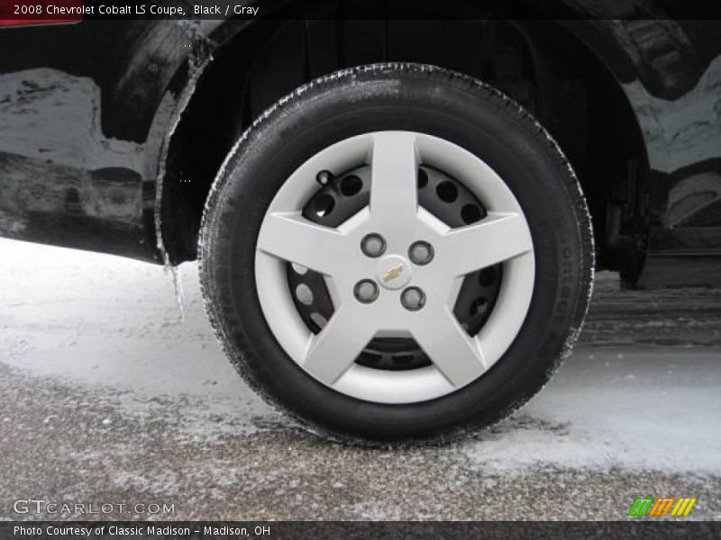 Black / Gray 2008 Chevrolet Cobalt LS Coupe
