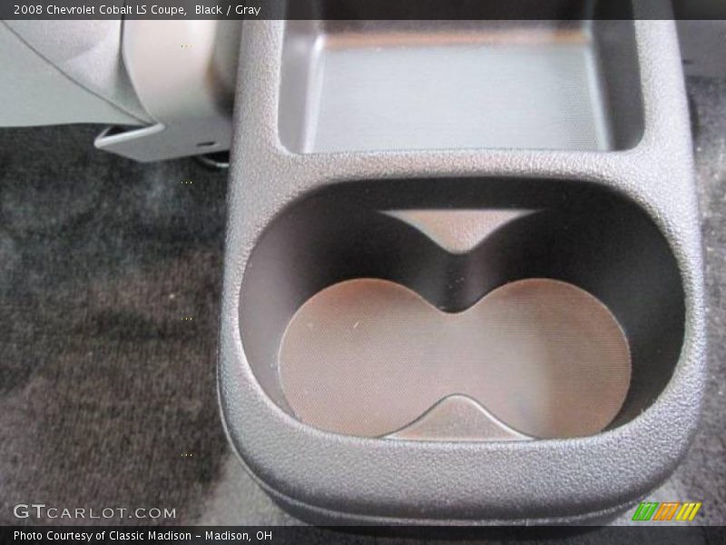Black / Gray 2008 Chevrolet Cobalt LS Coupe