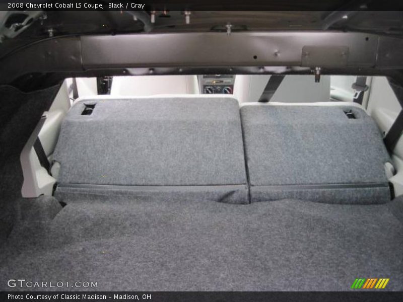Black / Gray 2008 Chevrolet Cobalt LS Coupe