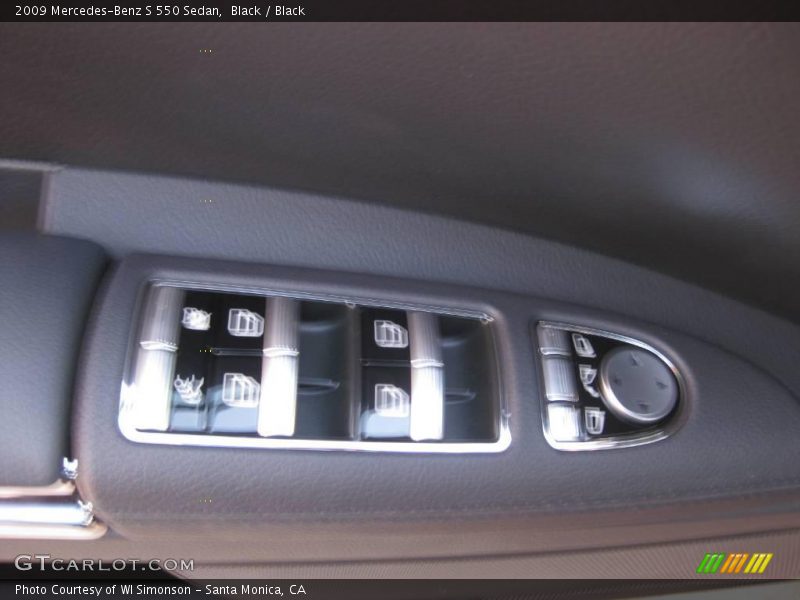 Black / Black 2009 Mercedes-Benz S 550 Sedan