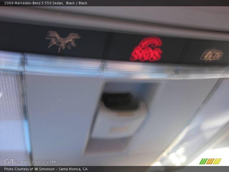 Black / Black 2009 Mercedes-Benz S 550 Sedan