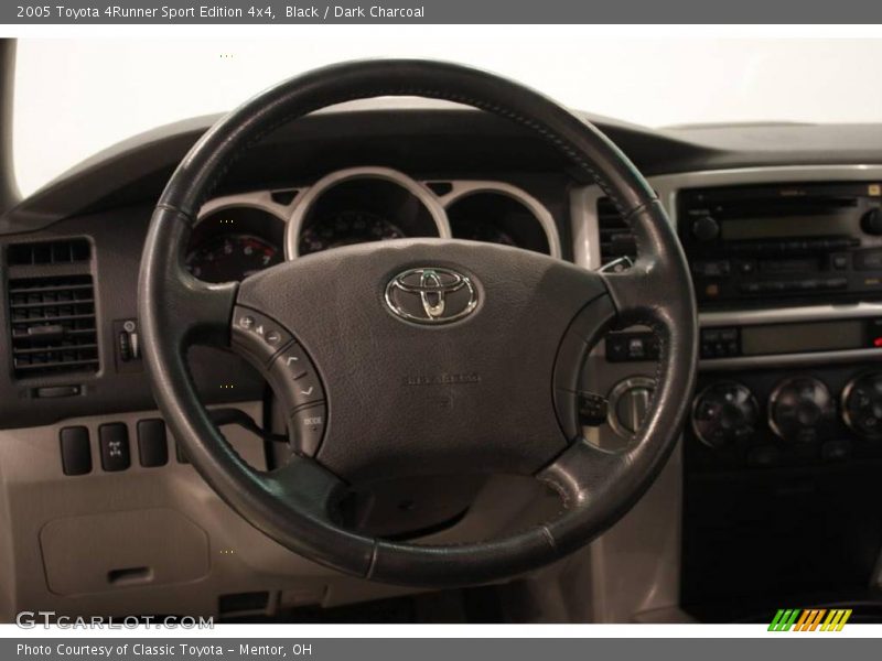 Black / Dark Charcoal 2005 Toyota 4Runner Sport Edition 4x4