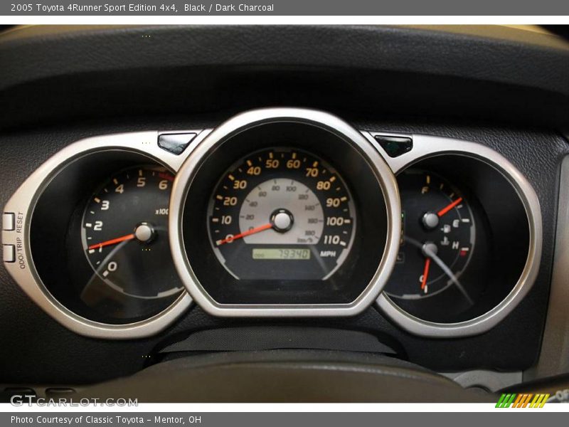 Black / Dark Charcoal 2005 Toyota 4Runner Sport Edition 4x4