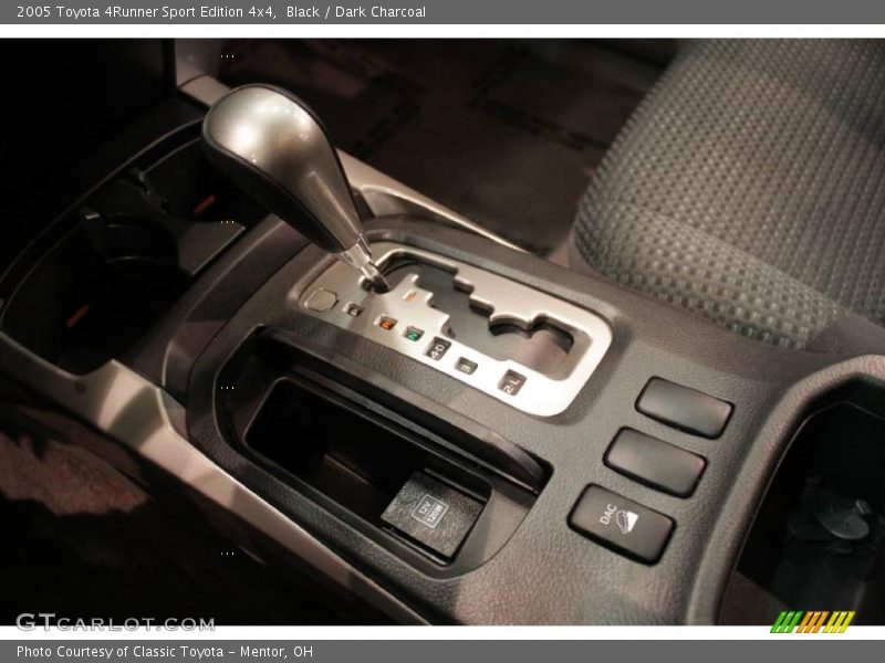 Black / Dark Charcoal 2005 Toyota 4Runner Sport Edition 4x4