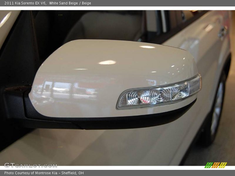 White Sand Beige / Beige 2011 Kia Sorento EX V6