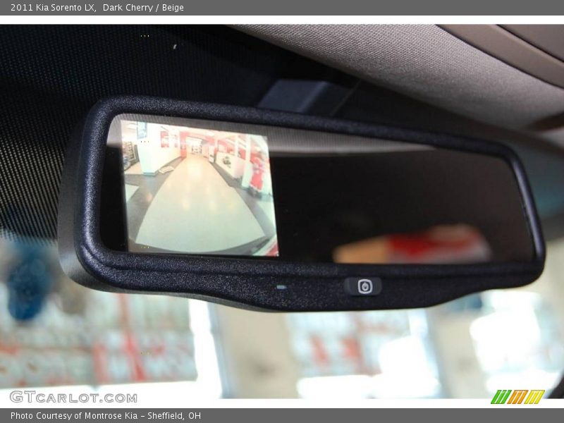 Dark Cherry / Beige 2011 Kia Sorento LX