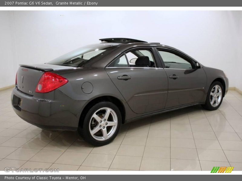 Granite Metallic / Ebony 2007 Pontiac G6 V6 Sedan