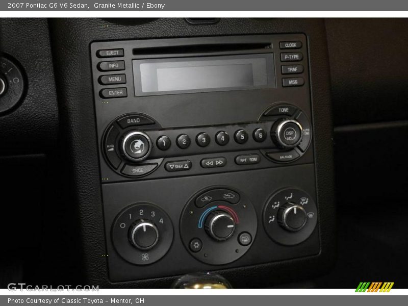 Granite Metallic / Ebony 2007 Pontiac G6 V6 Sedan