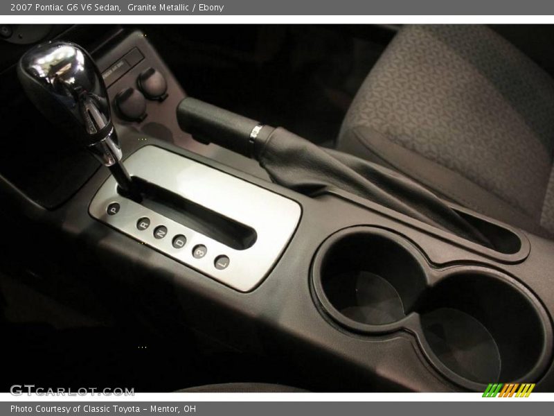 Granite Metallic / Ebony 2007 Pontiac G6 V6 Sedan