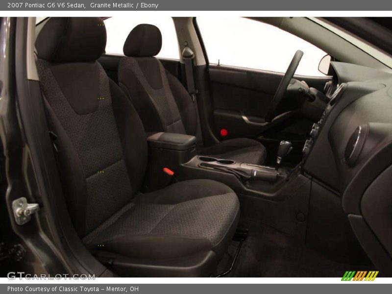 Granite Metallic / Ebony 2007 Pontiac G6 V6 Sedan