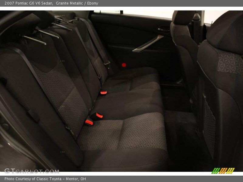 Granite Metallic / Ebony 2007 Pontiac G6 V6 Sedan