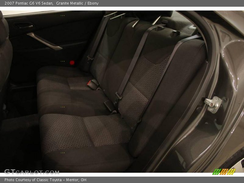 Granite Metallic / Ebony 2007 Pontiac G6 V6 Sedan