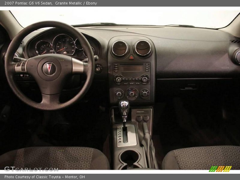 Granite Metallic / Ebony 2007 Pontiac G6 V6 Sedan
