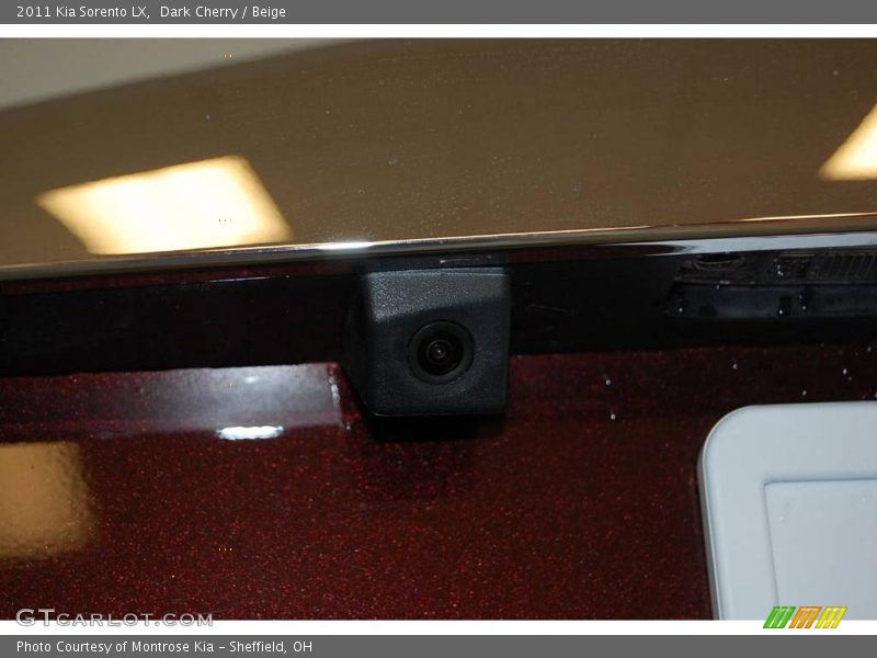 Dark Cherry / Beige 2011 Kia Sorento LX
