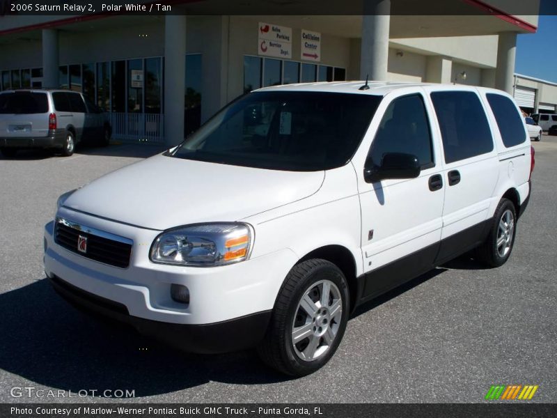 Polar White / Tan 2006 Saturn Relay 2