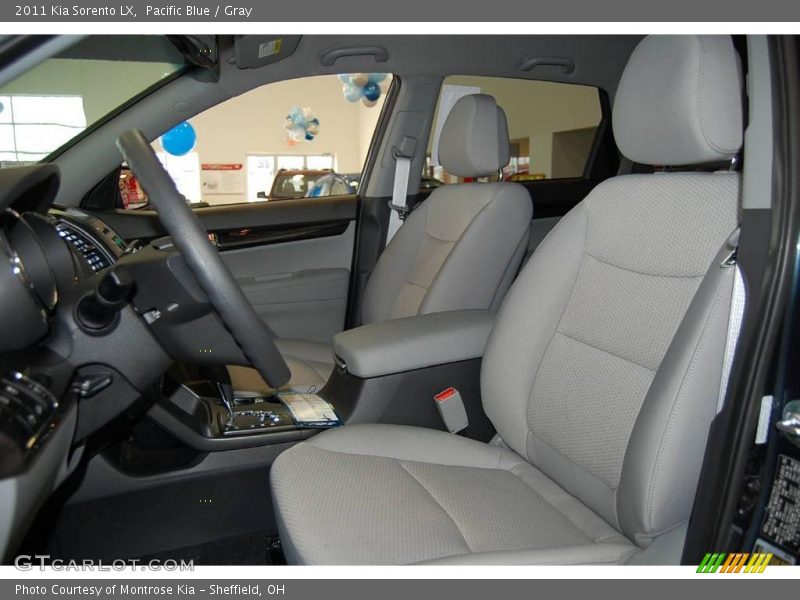 Pacific Blue / Gray 2011 Kia Sorento LX