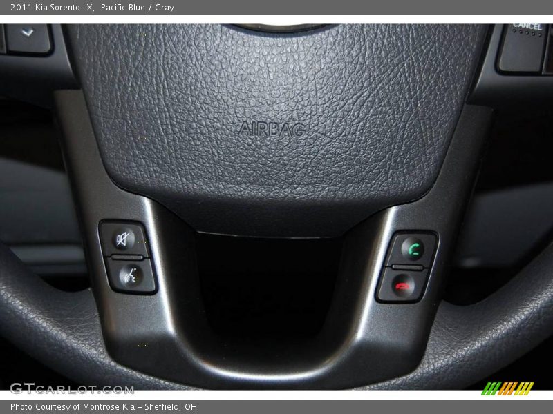 Pacific Blue / Gray 2011 Kia Sorento LX