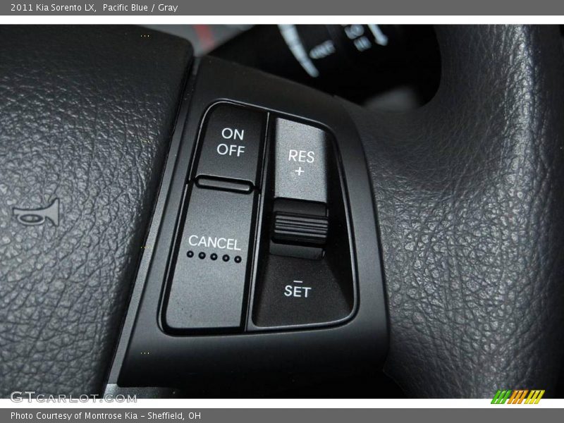 Pacific Blue / Gray 2011 Kia Sorento LX