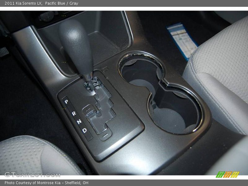 Pacific Blue / Gray 2011 Kia Sorento LX