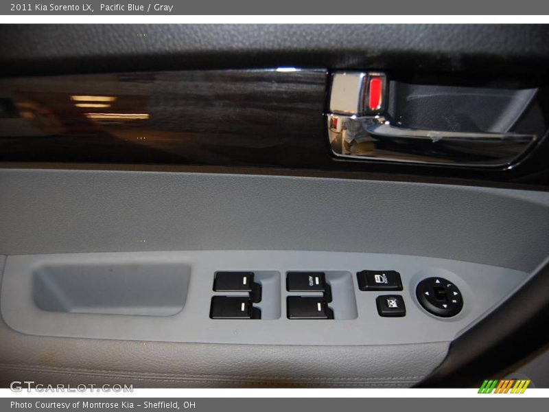 Pacific Blue / Gray 2011 Kia Sorento LX