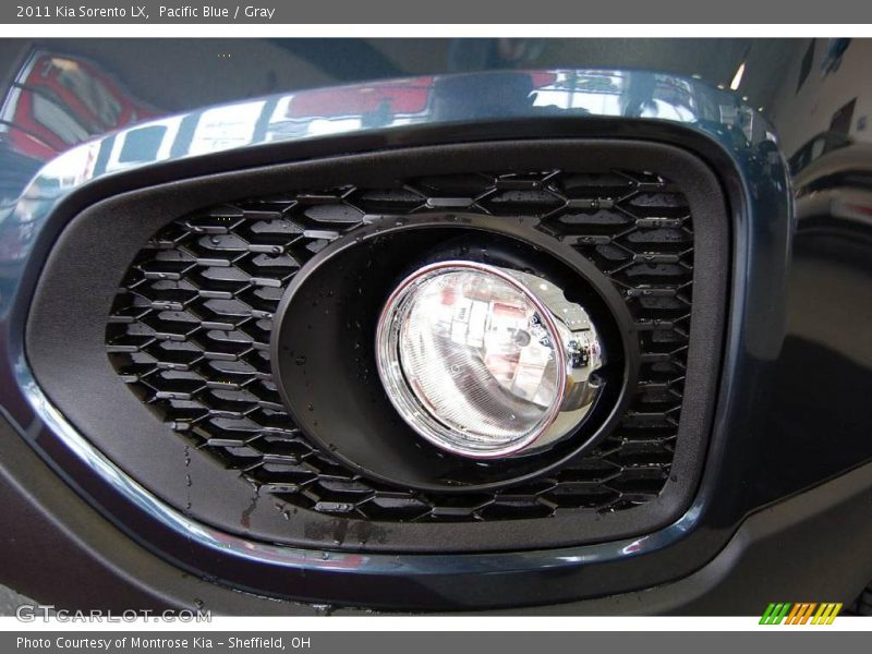 Pacific Blue / Gray 2011 Kia Sorento LX