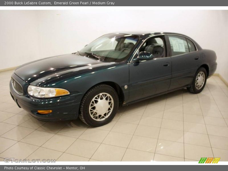 Emerald Green Pearl / Medium Gray 2000 Buick LeSabre Custom