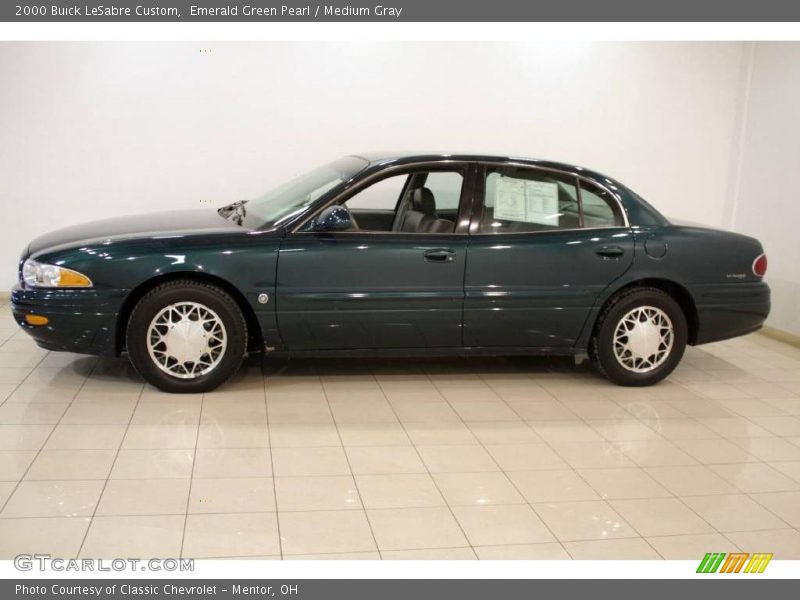 Emerald Green Pearl / Medium Gray 2000 Buick LeSabre Custom