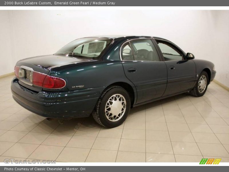 Emerald Green Pearl / Medium Gray 2000 Buick LeSabre Custom