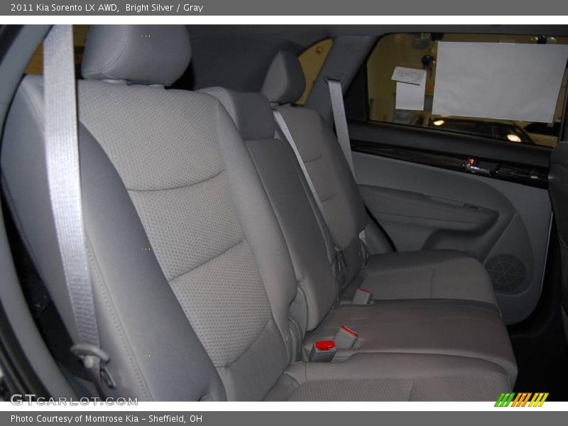 Bright Silver / Gray 2011 Kia Sorento LX AWD