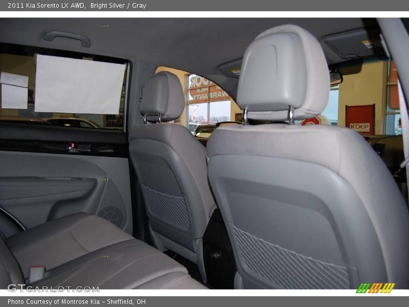 Bright Silver / Gray 2011 Kia Sorento LX AWD